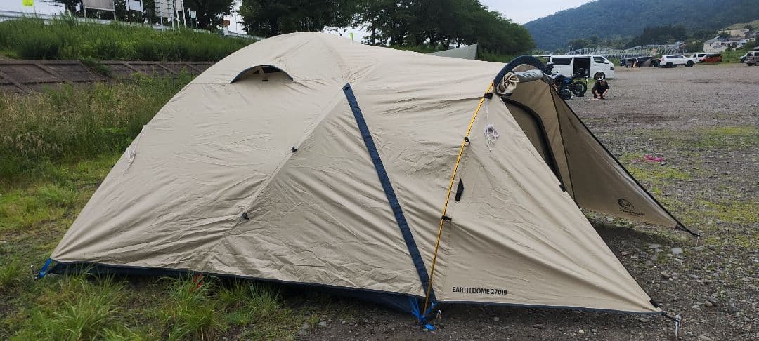 ホールアース EARTH DOME 270 III＋タープ・4段ラックセット
