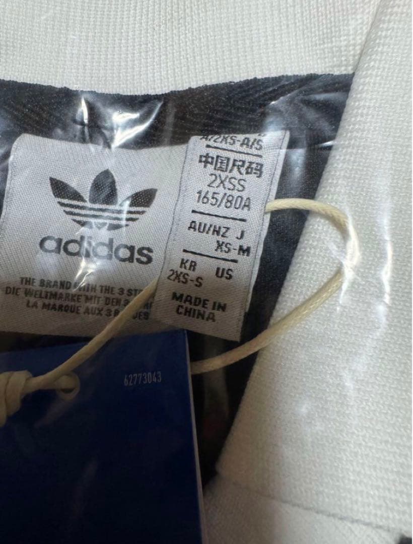 adidas originals フットボール長袖シャツ XS-M新品未使用