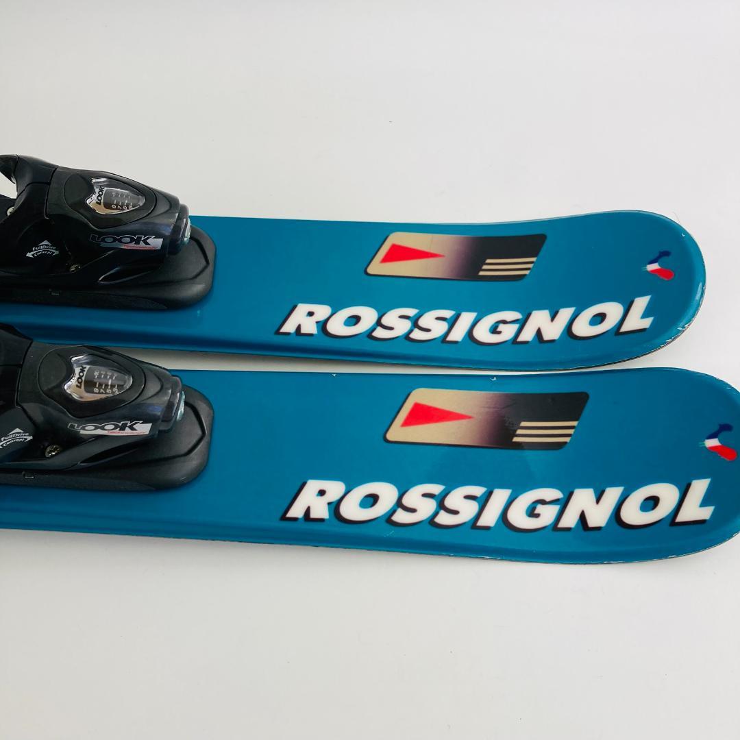 ロシニョール 4S MINI ショートスキー LOOK ビンディング付 ブルー
