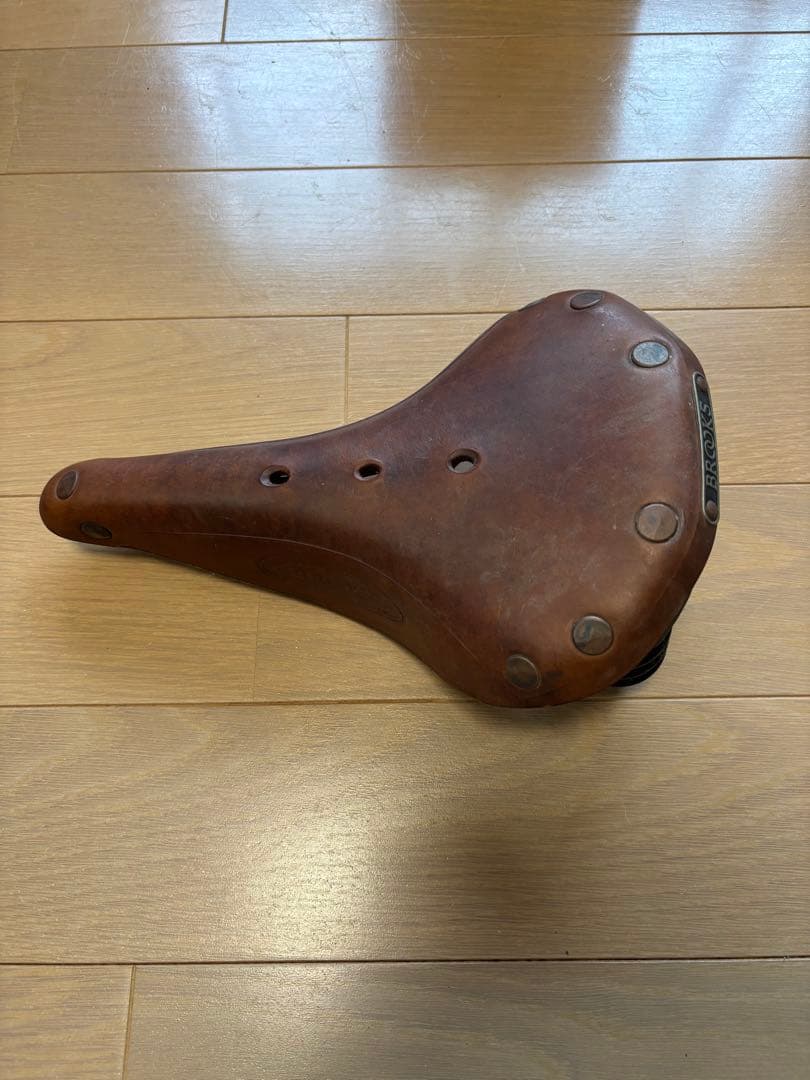 中古 BROOKS レザーサドル FLYYER ブラウン