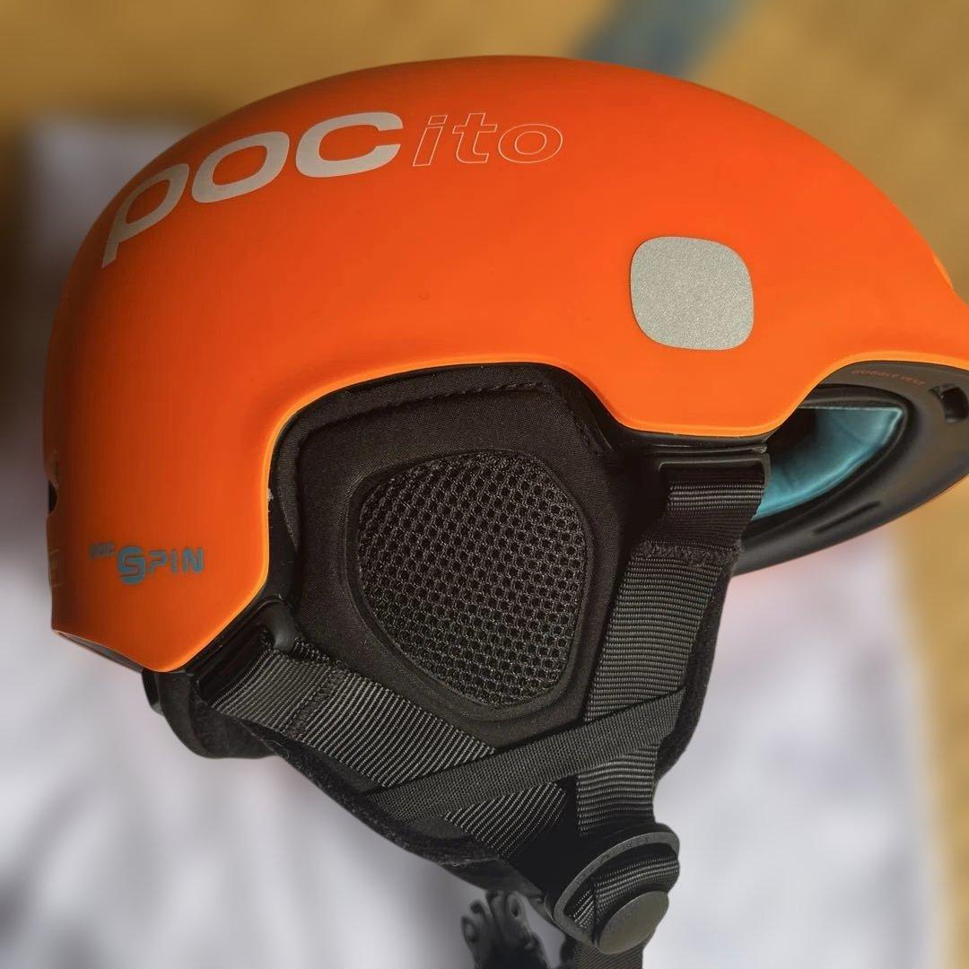 POC pocito オレンジ ヘルメットM〜L55-58