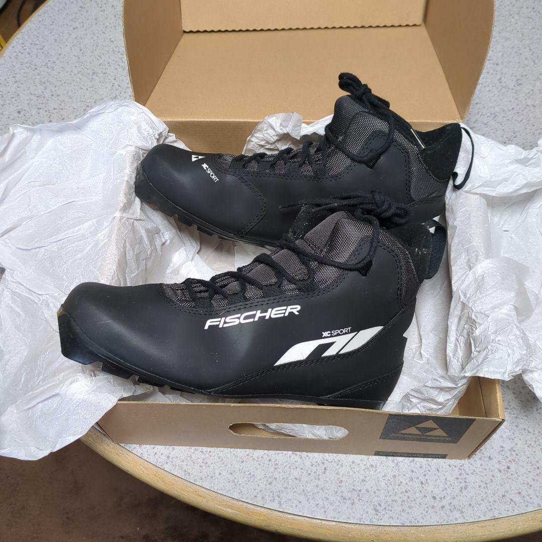 Fischer XC Sport ノルディックスキー用ブーツ (ブラック)