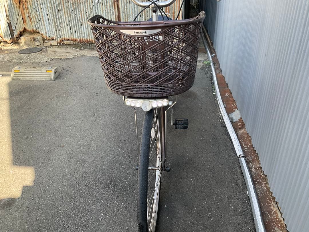 パナソニック新機種電動アシスト自転車viviDX26インチブラウンボディー