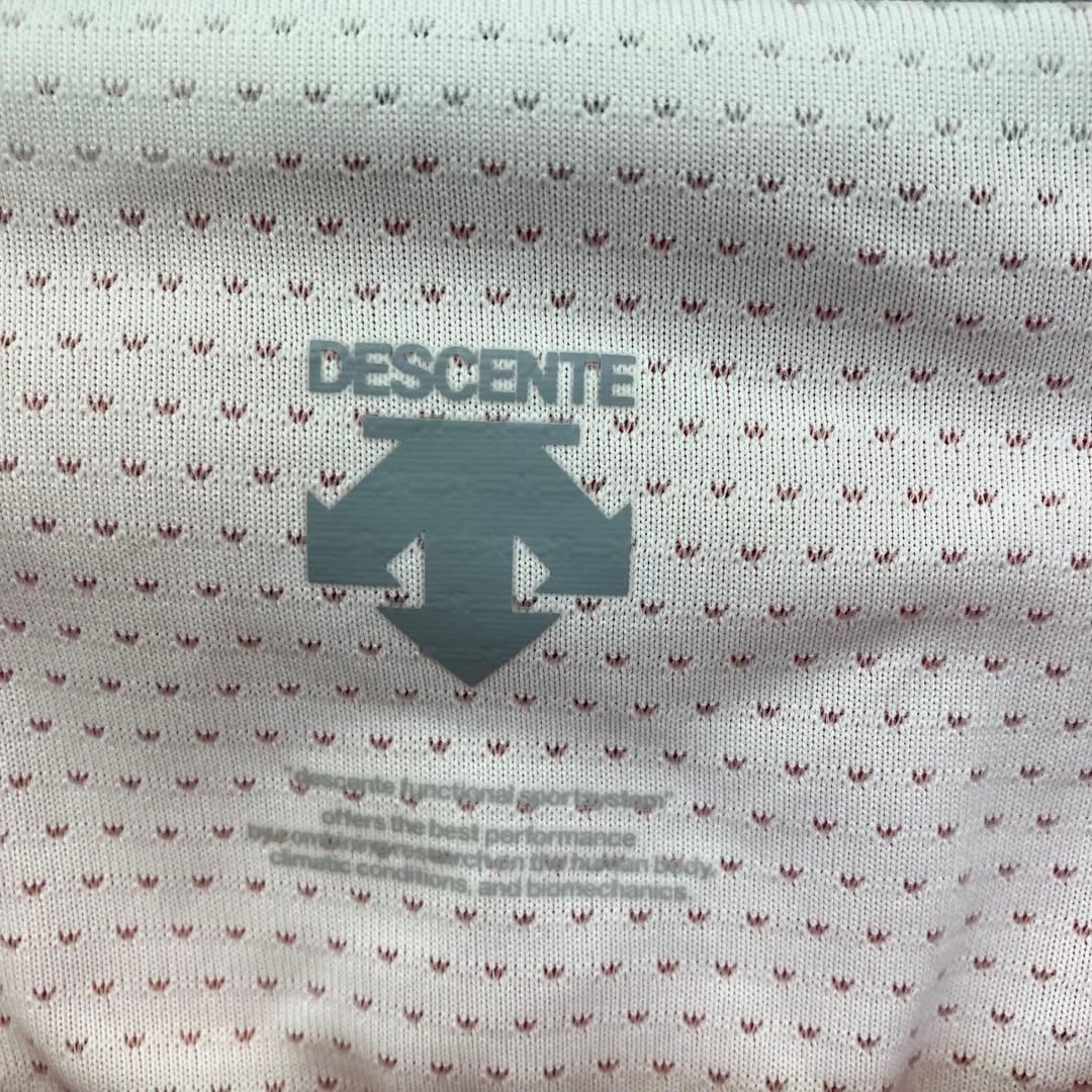 DESCENTE デサント メッシュTシャツ サイズ5L オレンジ