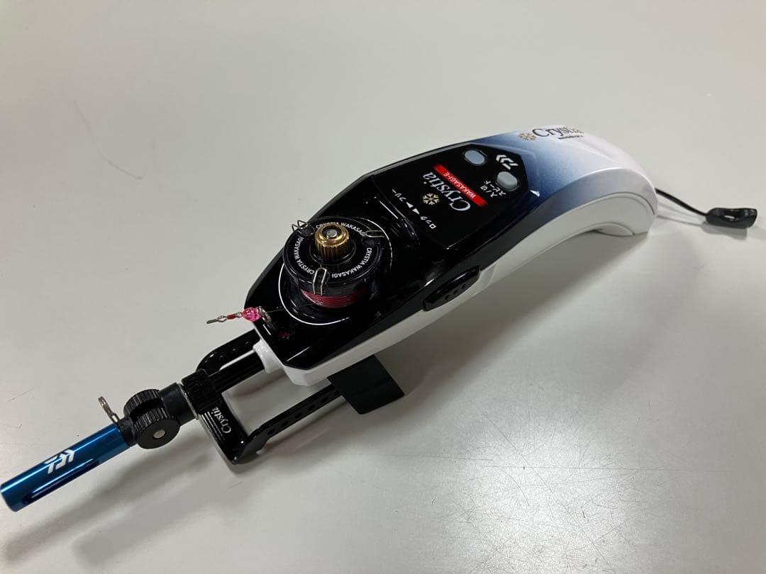 美品訳あり　ワカサギ電動リール　ダイワクリスティア E ライン他付き