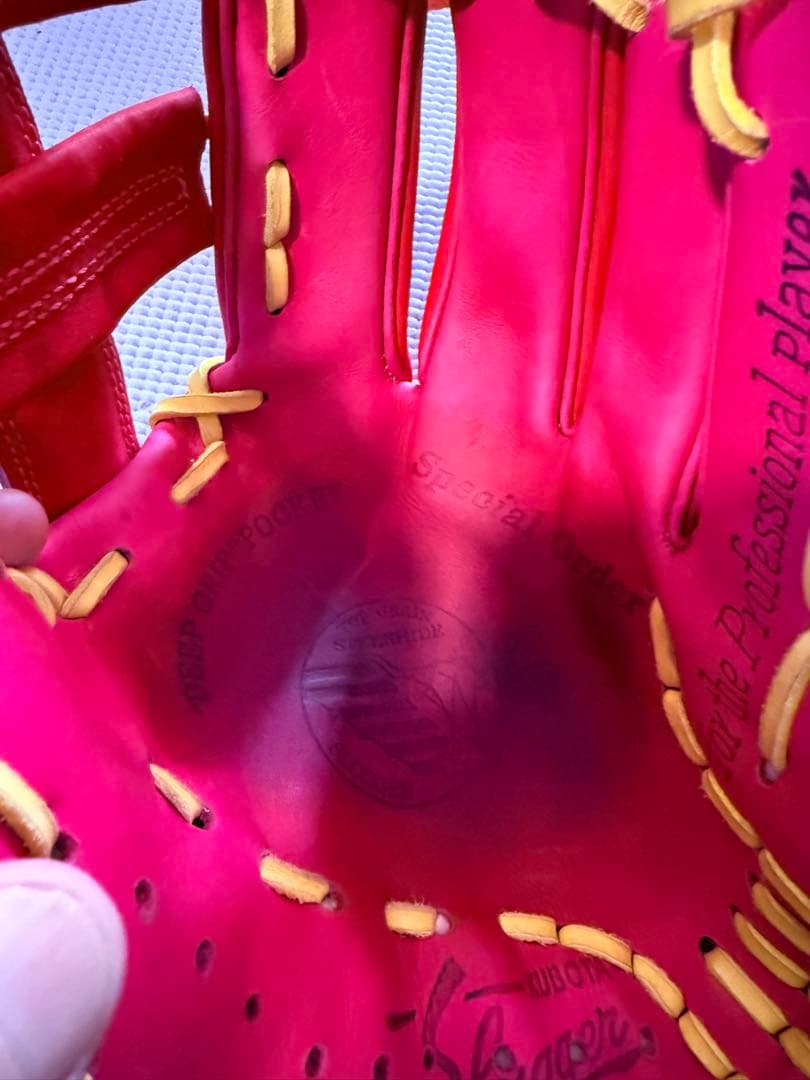 久保田スラッガー スペシャルオーダー品 グローブ型付けのみ 使用無し