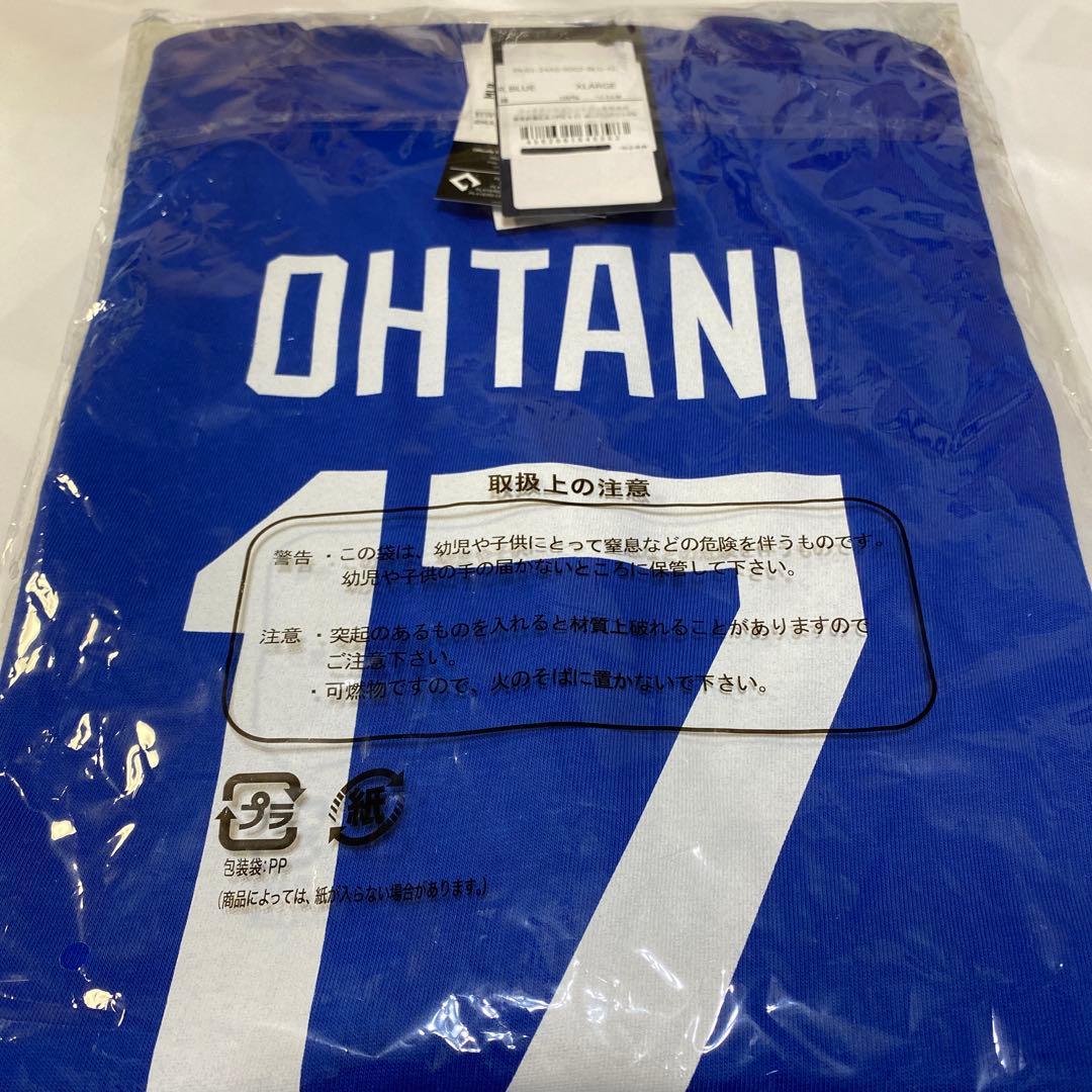 新品未使用　大谷選手　Ｔシャツ LOS　ANGELES　Dodgers　XL