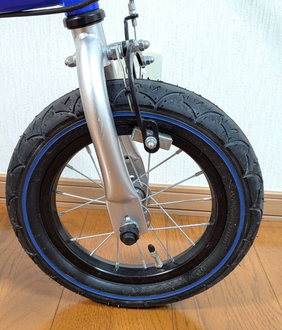 Henshin へんしんバイク　幼児用自転車 キッズ　自転車　青　12インチ
