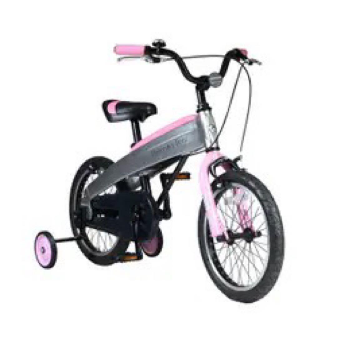 Mercedes-Benz 幼児用自転車 シルバー/ピンク
