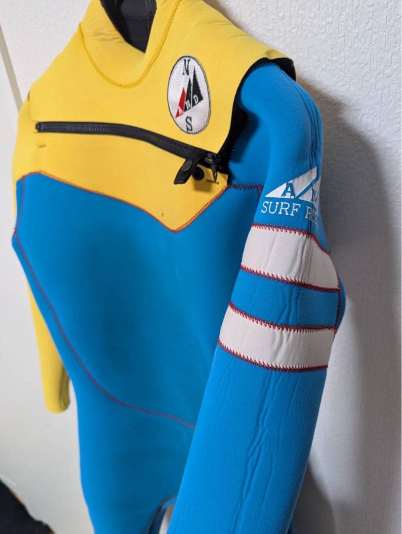 AND SURF RUBBER キッズ 3ミリフルスーツ ジャージ