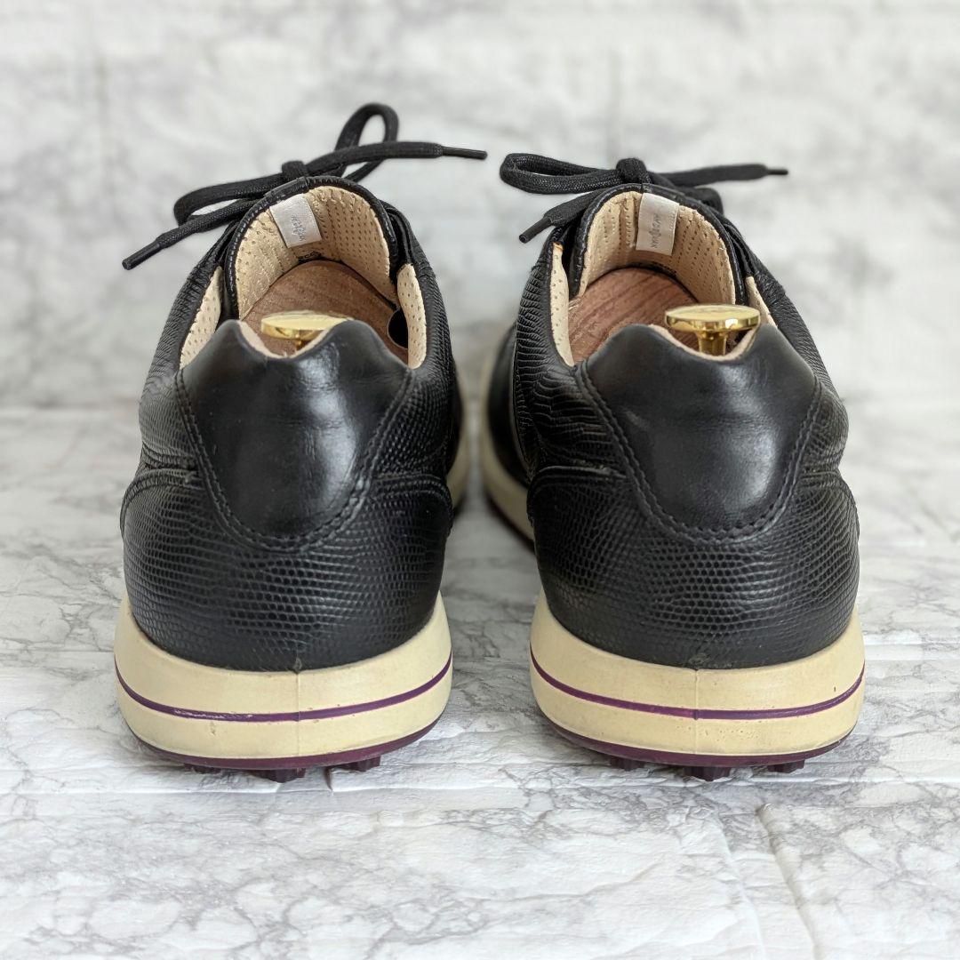 美品☆ecco エコー biom バイオム スパイクレス ゴルフシューズ 44