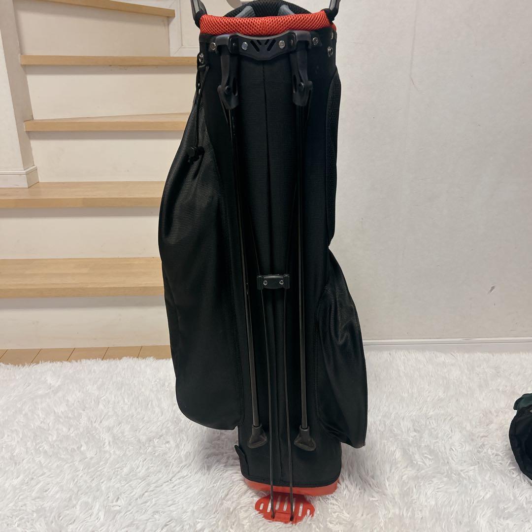 【美品】TaylorMade スタンド型 キャディバッグ テーラーメイド ゴルフ