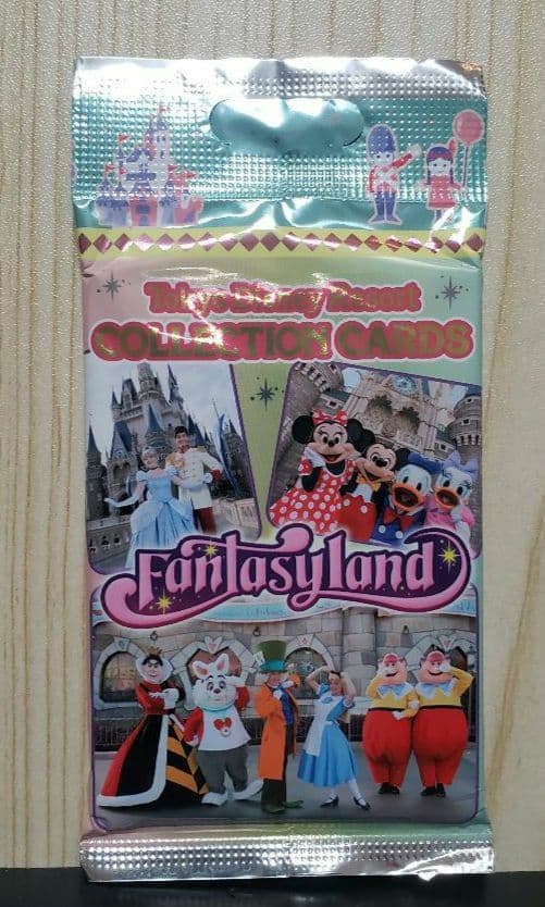 東京ディズニーランド　コレクションカード　ファンタジーランド