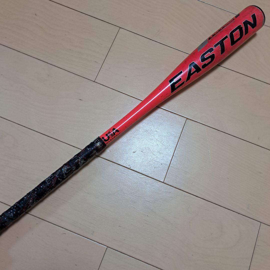 EASTON 赤 野球バット USA BASEBALL