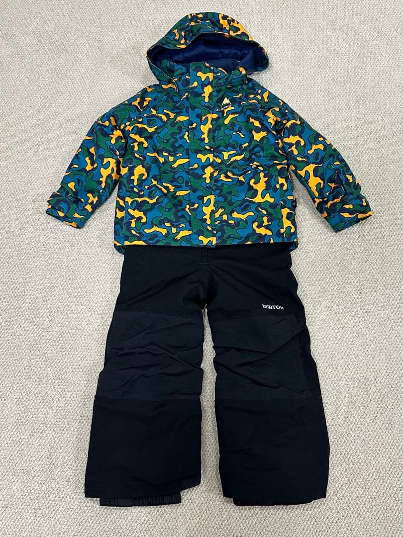 Burton バートン　キッズスノーボードウェア　トドラー　4T ゴーグル付き