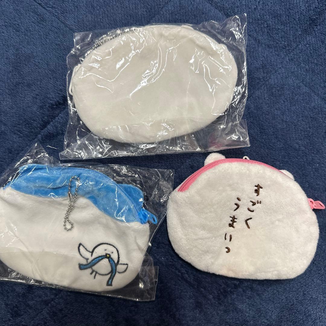 ちいかわ 顔ポーチ3点セット
