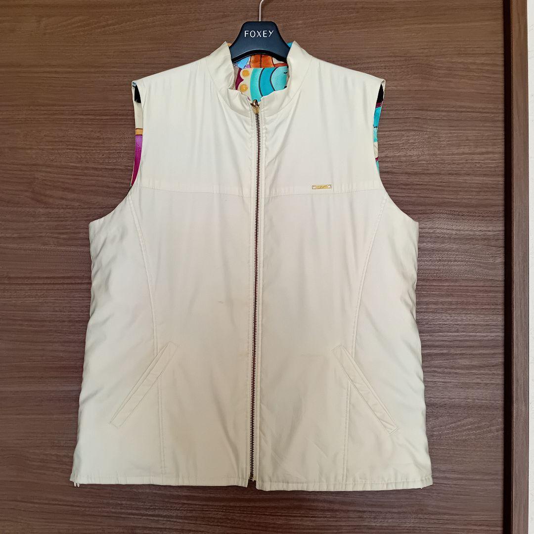 【LEONARD SPORT レオナール】リバーシブルベスト 中綿 42