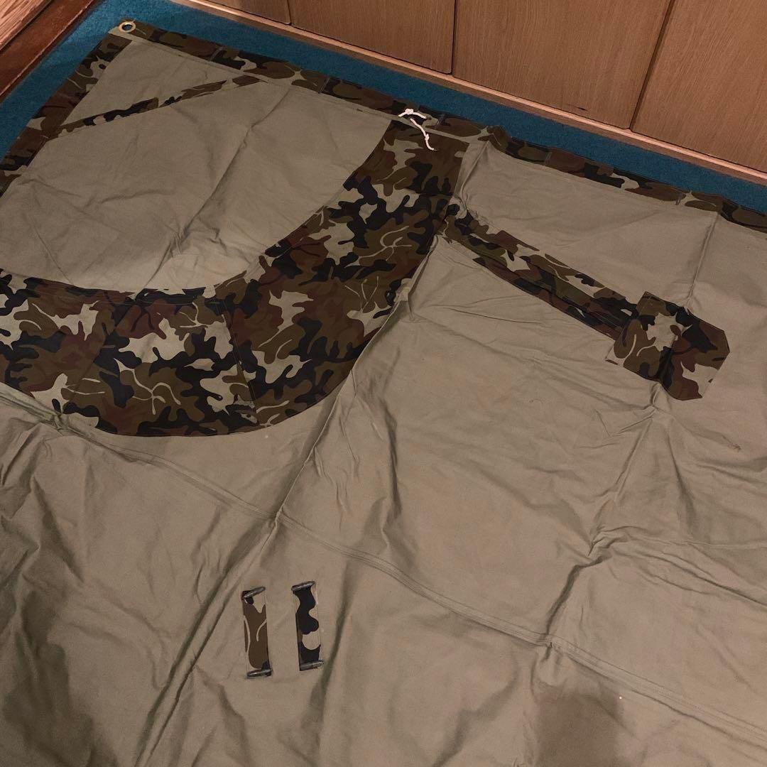 新品未使用 デッドストック ルーマニア軍リーフカモ 2枚セット