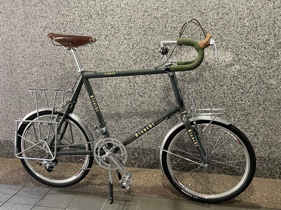 Bianchi Lepre☆ミニベロ☆ランドナー☆フルカスタム10s☆極美車