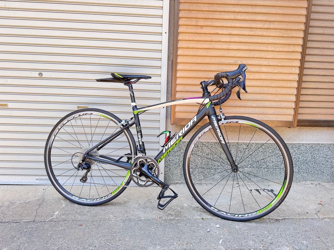 MERIDA RIDE 400 ロードバイク ブラック/グリーン
