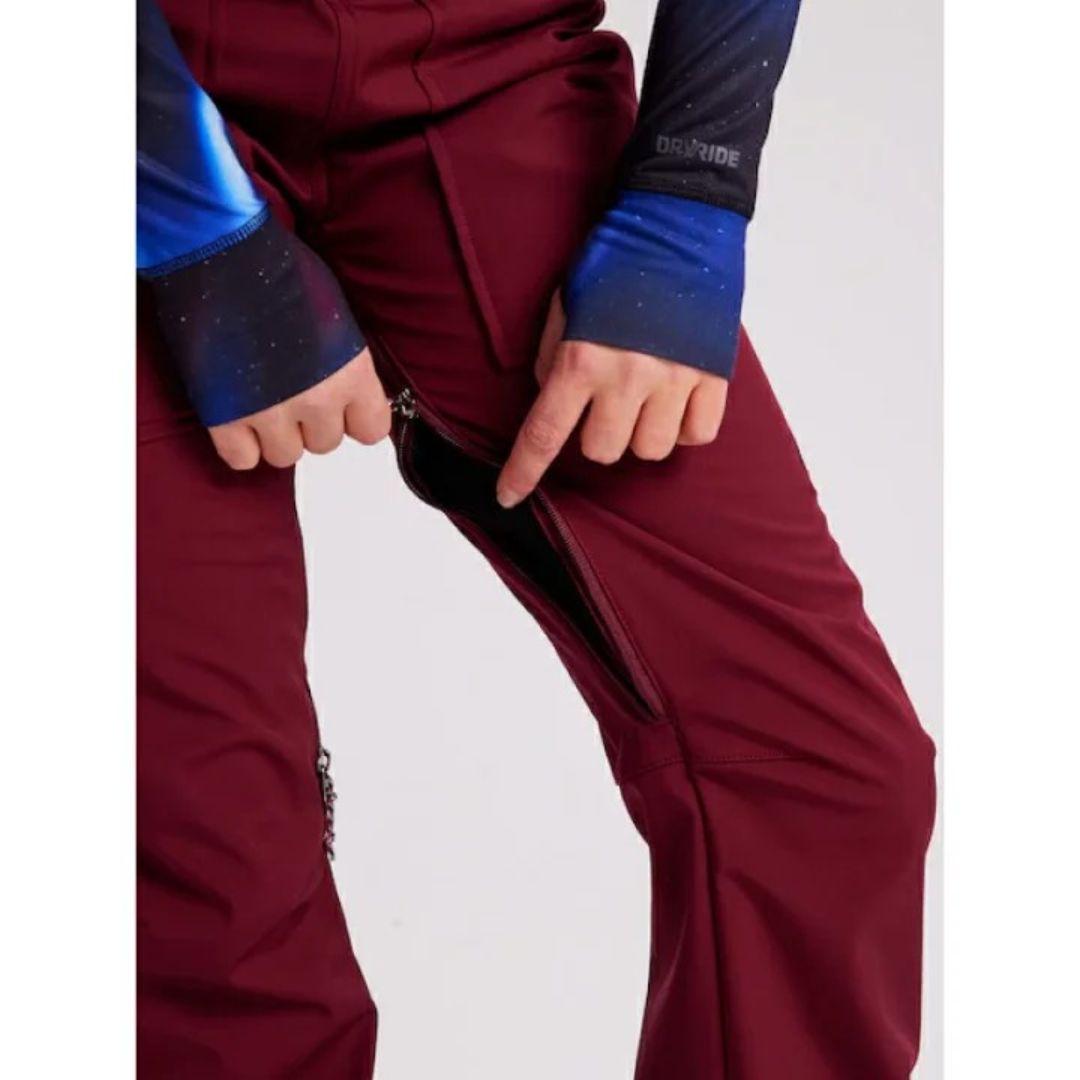 バートン　ビブパンツ　ソフトシェルMサイズ