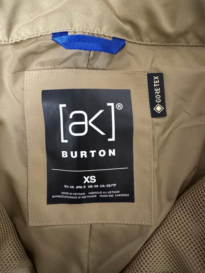 [新品・未使用]Burton ak GORE-TEX CYCLC BIB