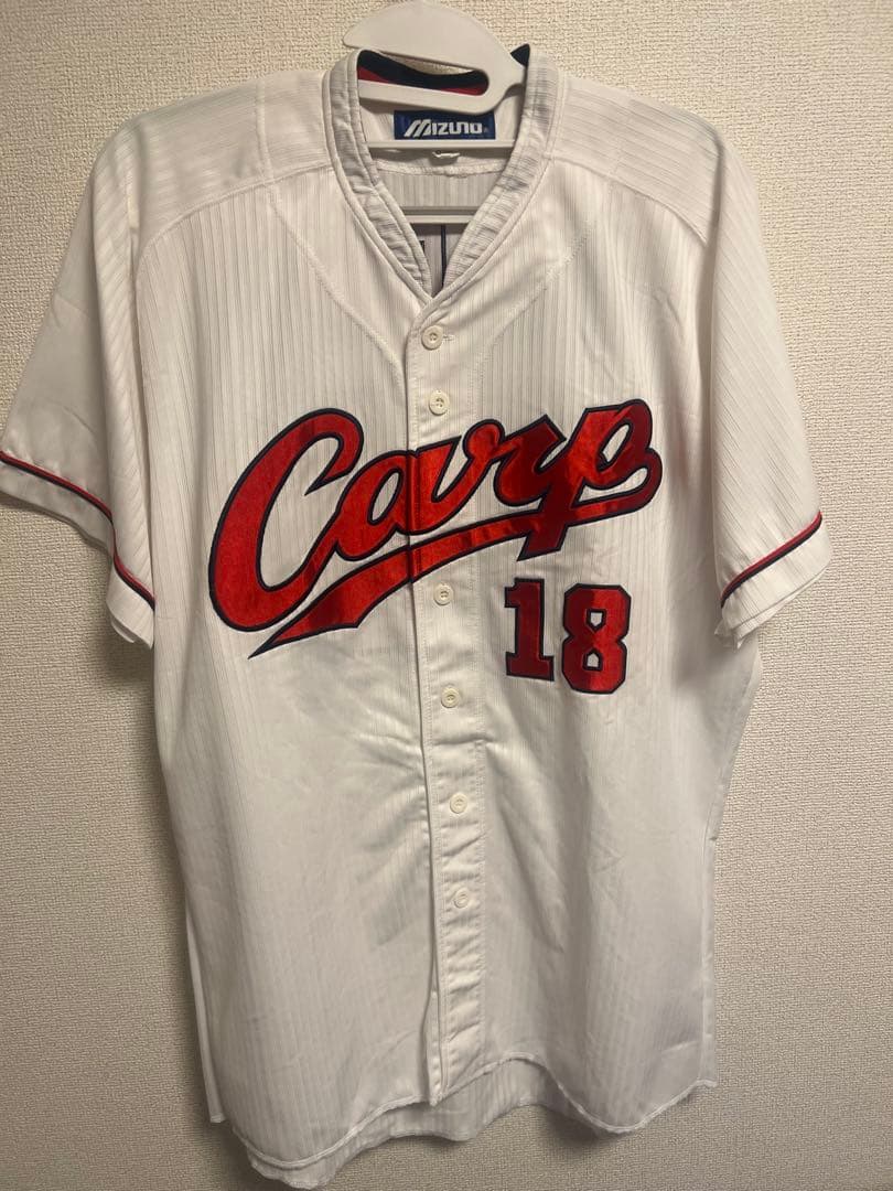 広島東洋カープ 前田健太 旧ハイクオリティユニフォーム Oサイズ