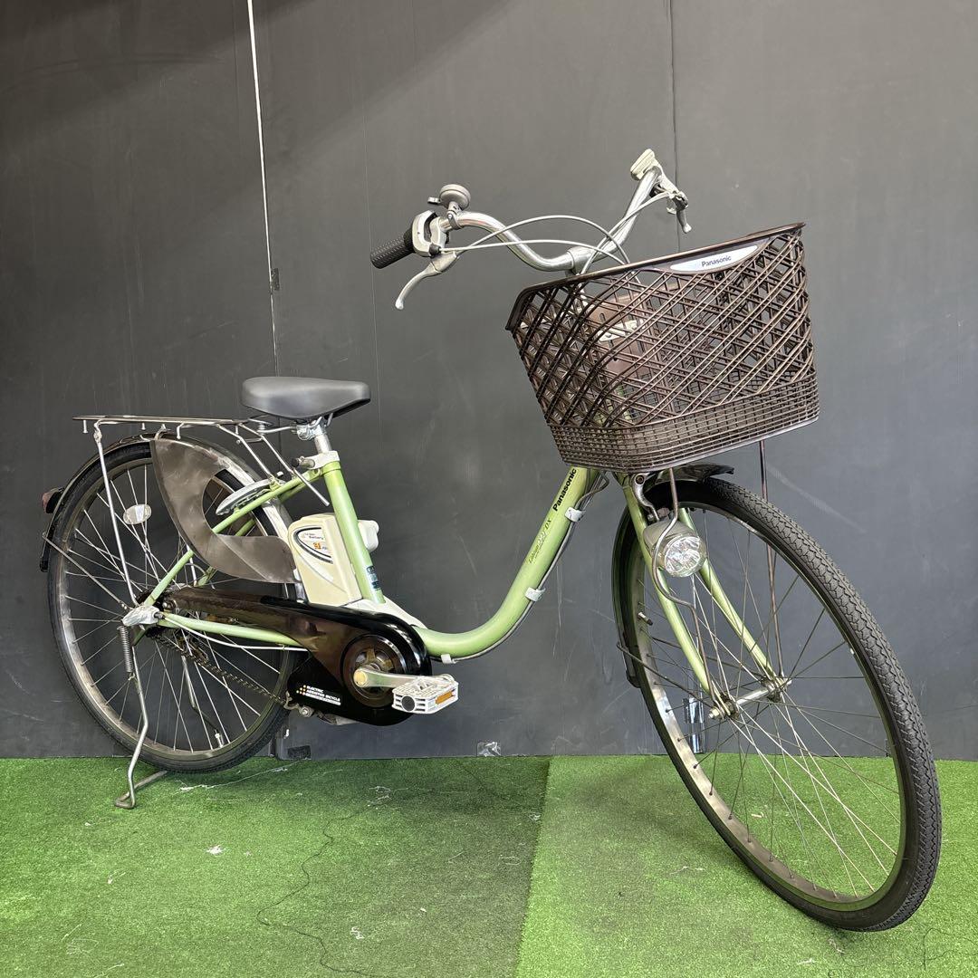 電動自転車 Panasonic Lithium vivi DX キミドリ　30★