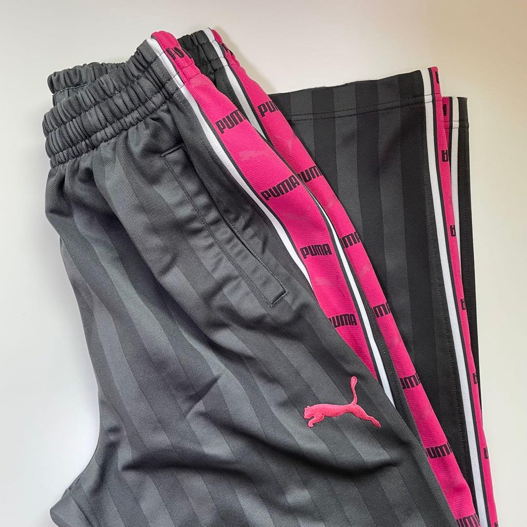 PUMA プーマ　ジャージ　上下セット　グレーピンク