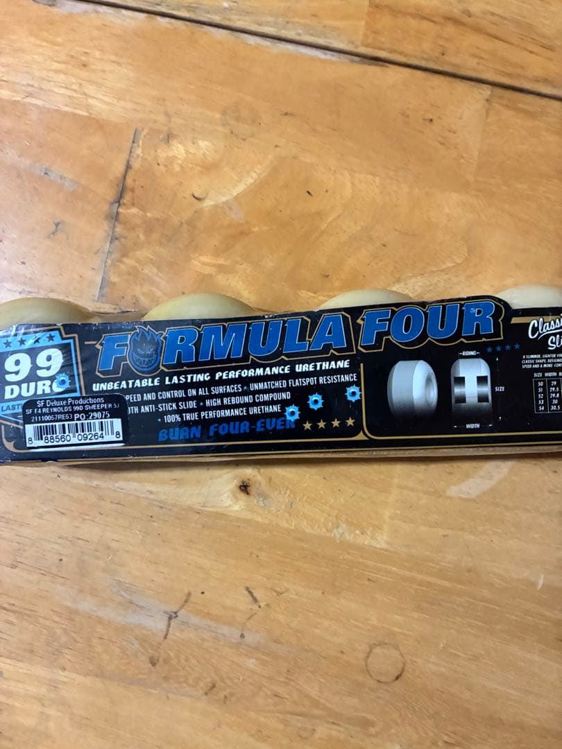 スケートボード SPITFIRE FORMULA FOUR 99A 53m