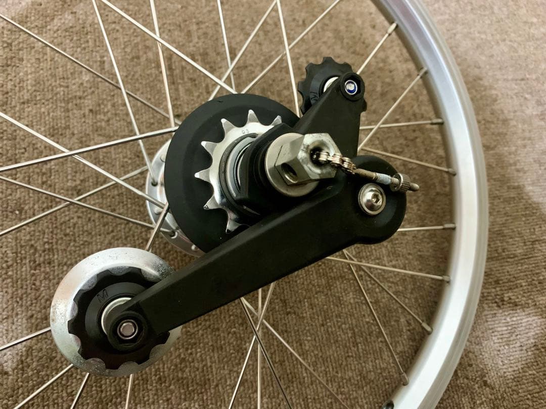 【純正】BROMPTON BSR 16インチホイール　内装3速