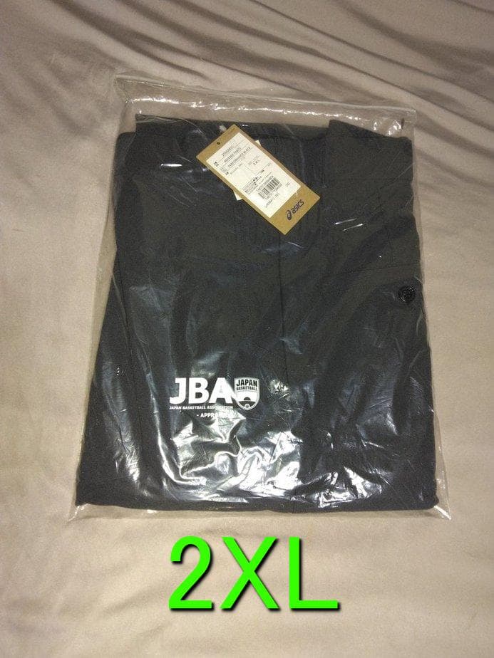 【温泉同好会】 アシックス バスケットボールウェア レフリーパンツ 2XL