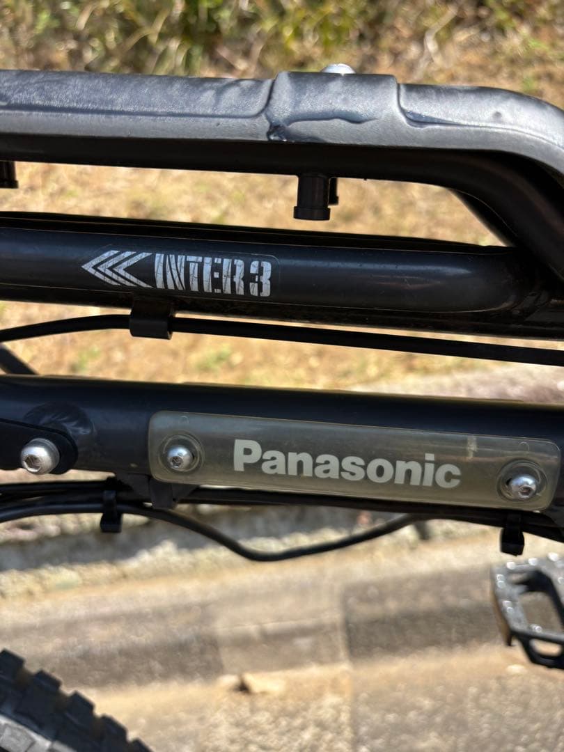 ★電動アシスト自転車Panasonic ＥＺ★２０型★リアカゴ付き