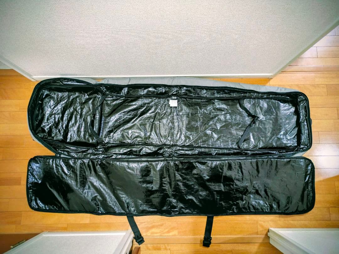 BURTON スノーボードバッグ キャスター付き グレー 166cm