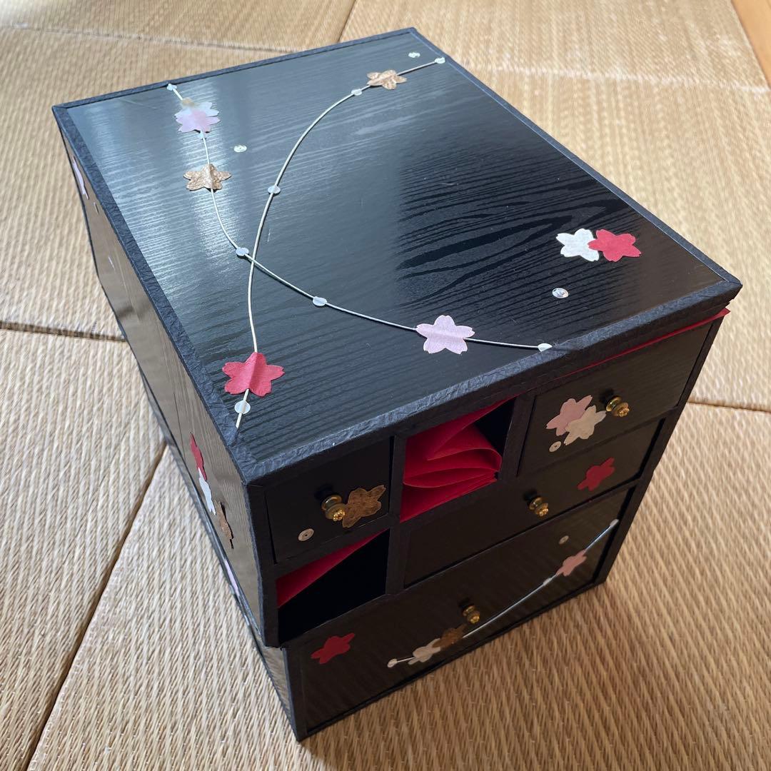 フェリシモ ママが作って贈りたい宝物みたいな おひなさま 完成品 ケース付き☆