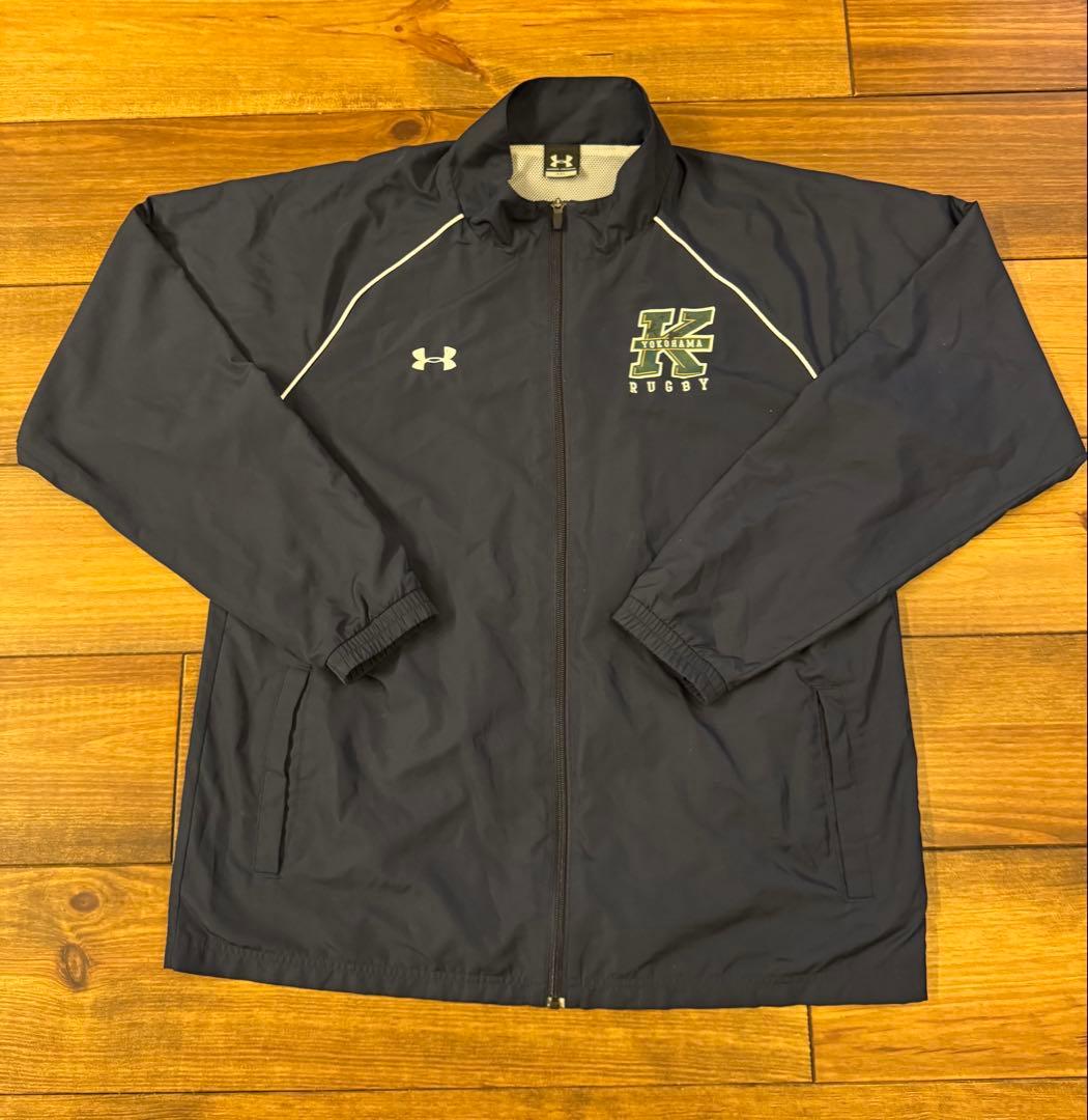 非売品 UNDER ARMOUR ウインドブレーカーXXL 関東学院大学ラグビー