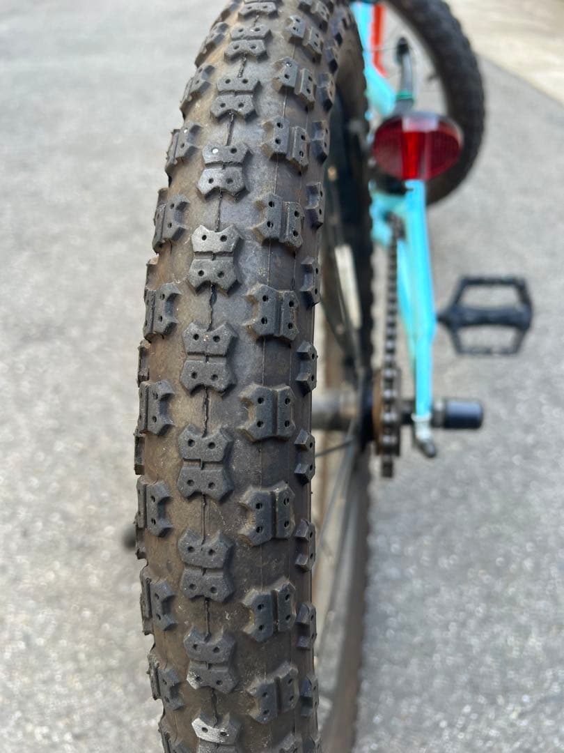 【京都手渡し希望】ヨツバサイクル　マウンテンバイク　自転車　キッズ18インチ