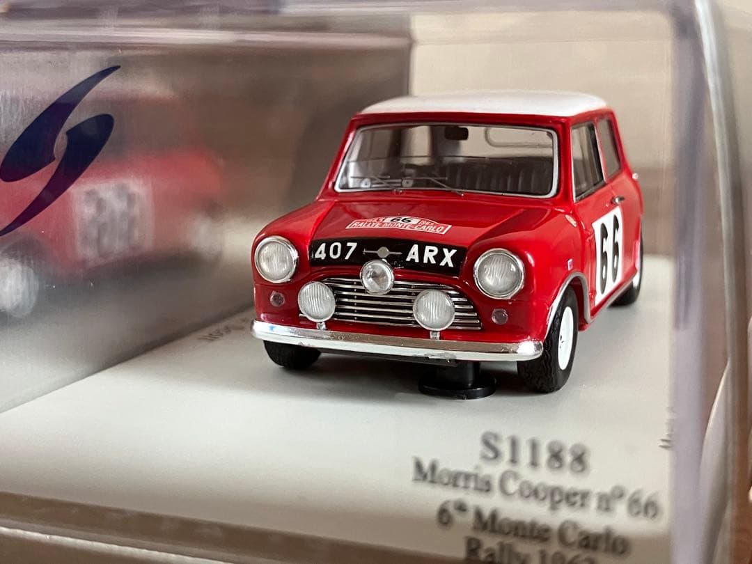 スパーク 1/43 モーリス クーパー #66 モンテカルロラリー 1963