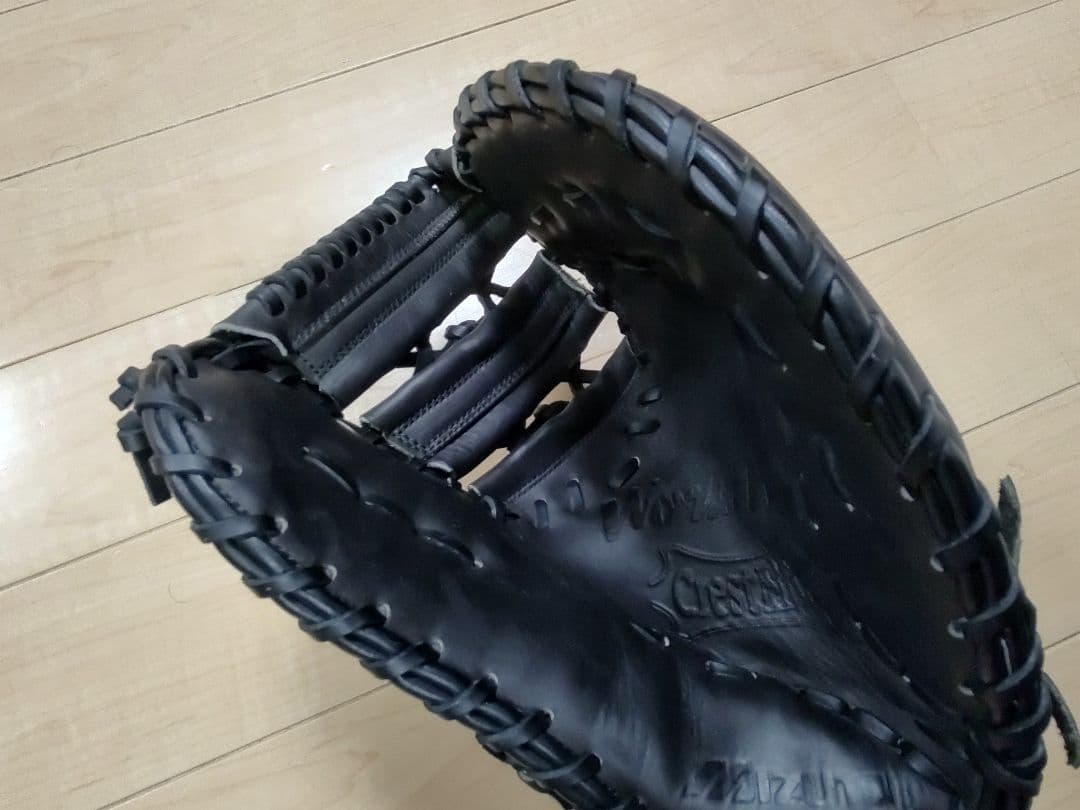 一般軟式野球　ミズノ　ファーストミット+グローブ袋