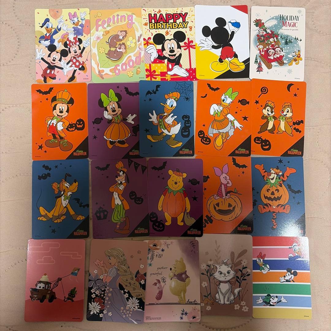 ディズニーストア じゃんけんカード 61枚セット クリスマス ヴィランズ