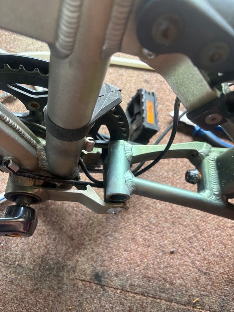 ori bike オリバイク　M10 折り畳み自転車フレームセット　おまけ付き