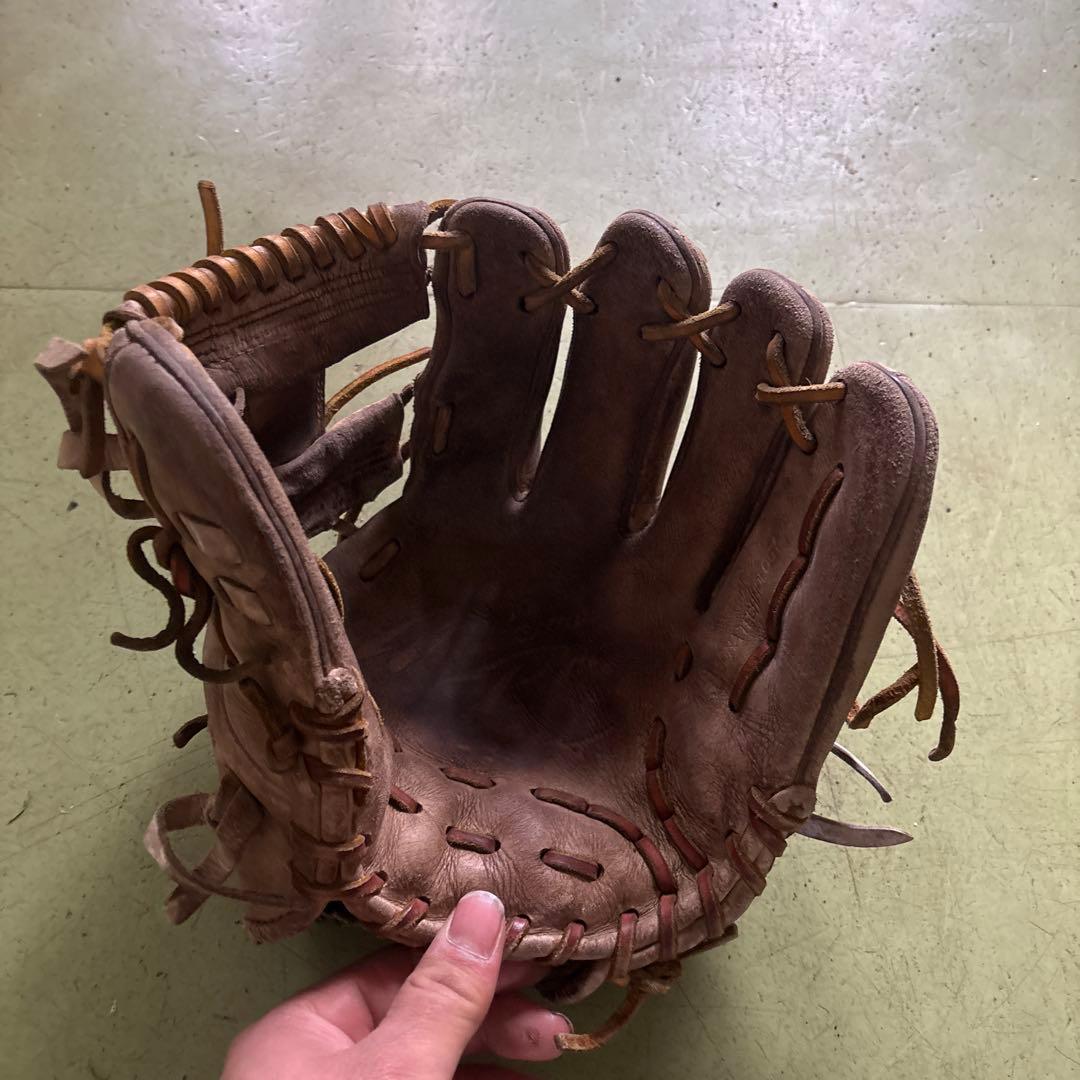 Mizuno 硬式グローブ ブラウン