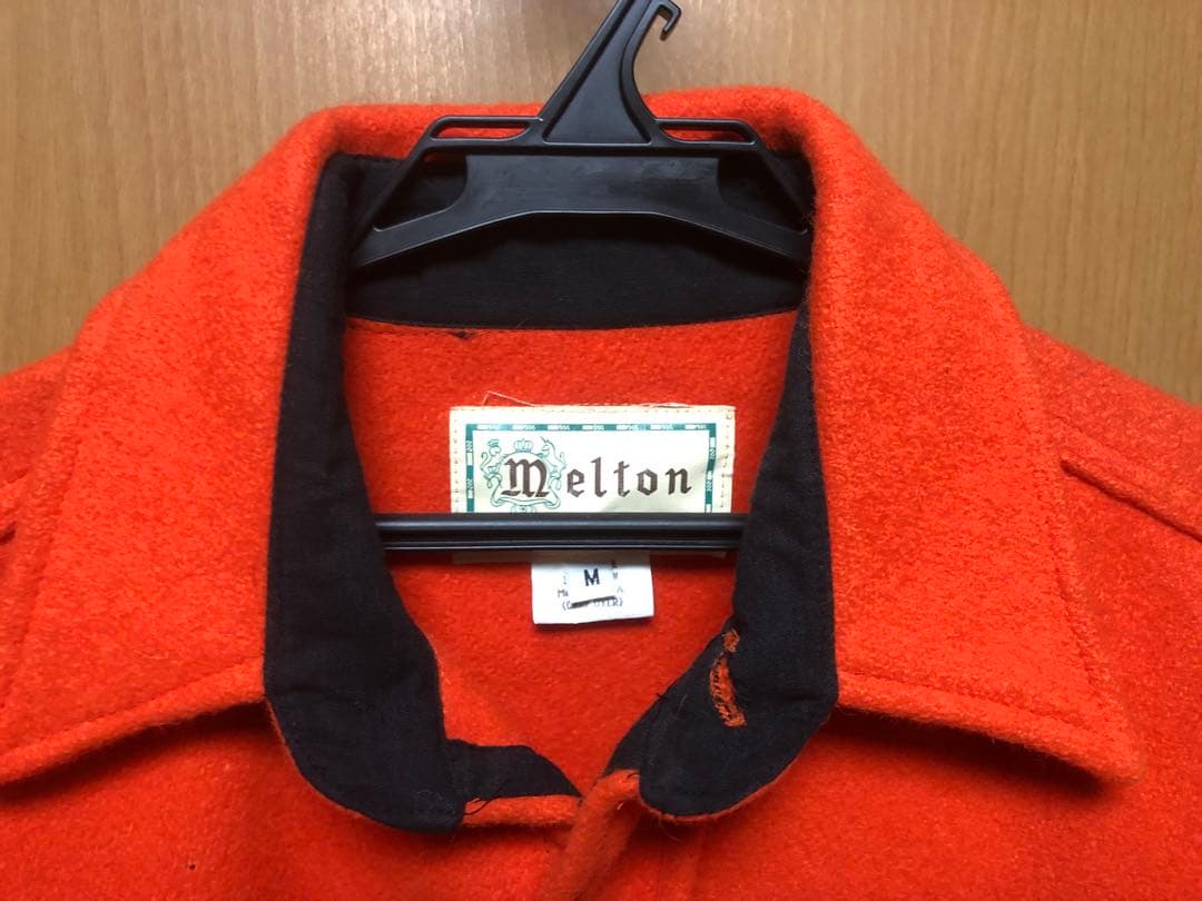 渋谷BACKDOROP購入　別注MELTONシャツ　レア色！