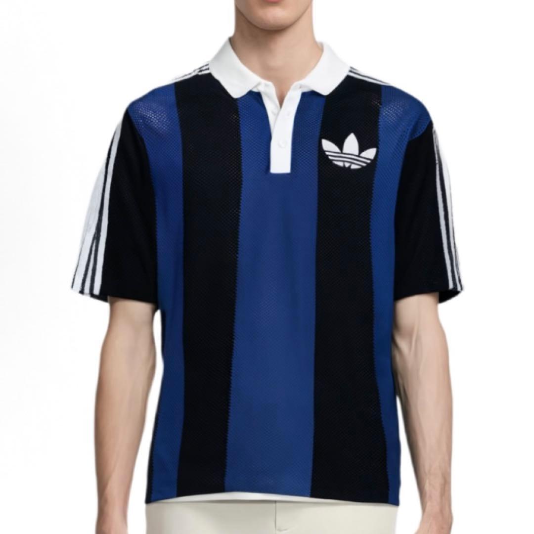 新品3XL Adidas ショートスリーブ ポロシャツ ブラック JL5986