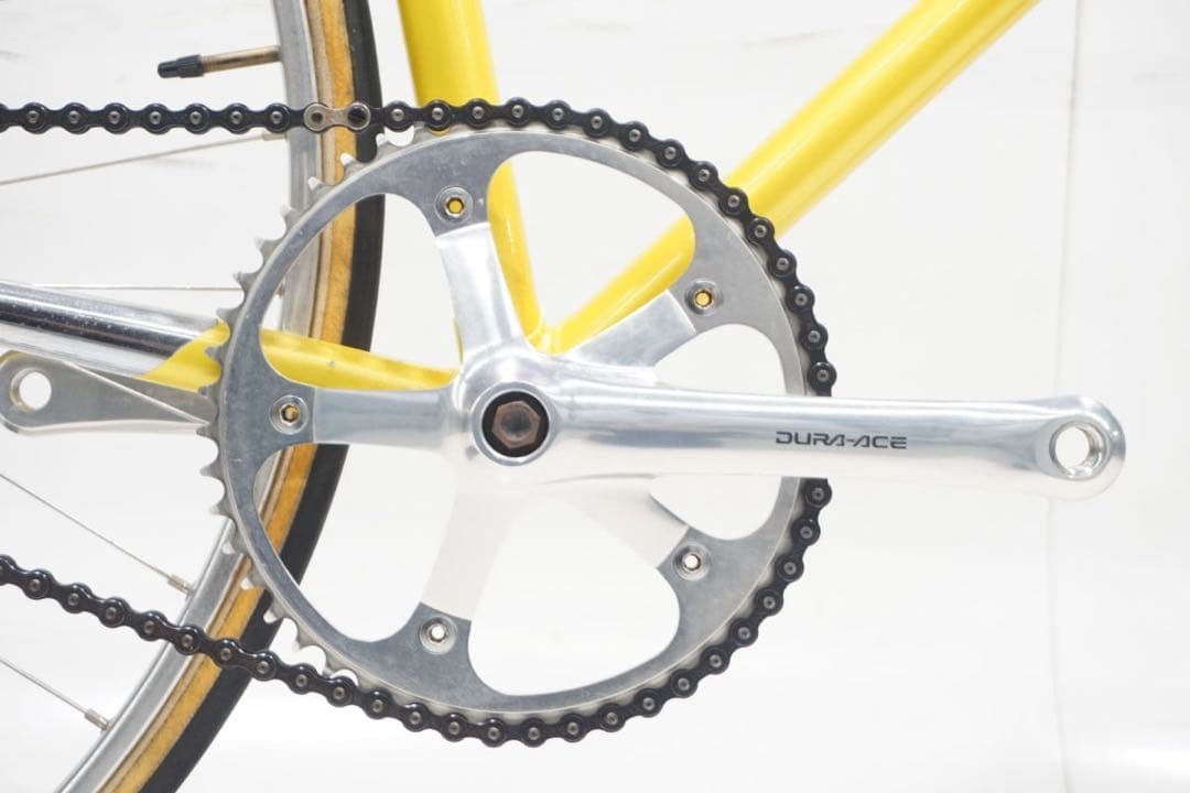 バラ売可能！パナソニック　ピストバイク　イエロー　美品 NJS トラックレーサー
