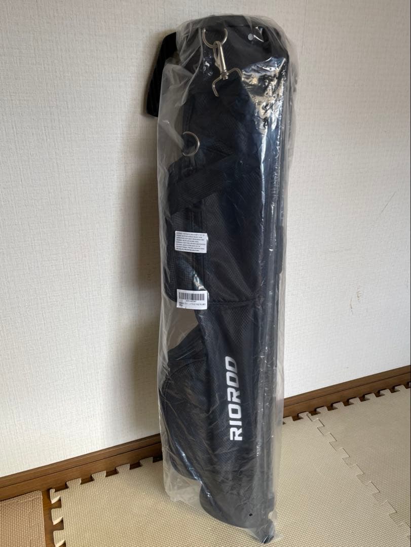 RIOROO ゴルフバッグ ブラック 9本収納