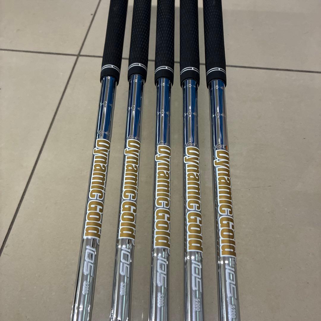 SRIXON ZXi5 ダイナミックゴールド105 s200 6〜p 5本セット