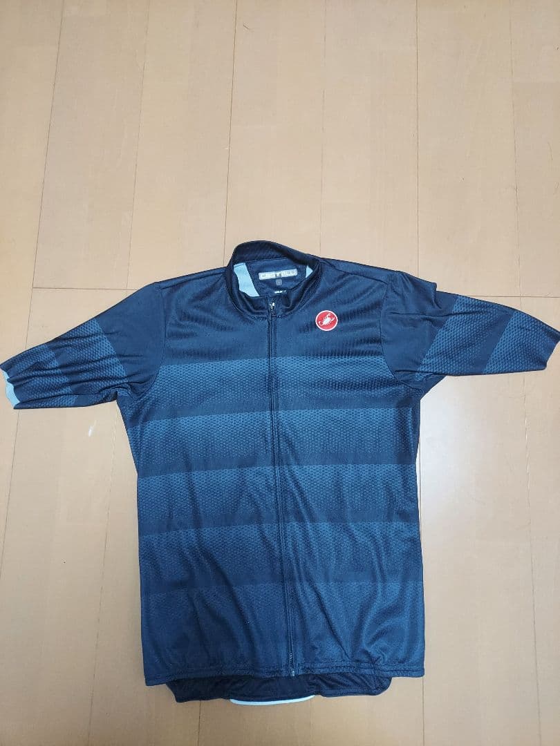Castelli カステリ サイクルジャージ L ダークブルー