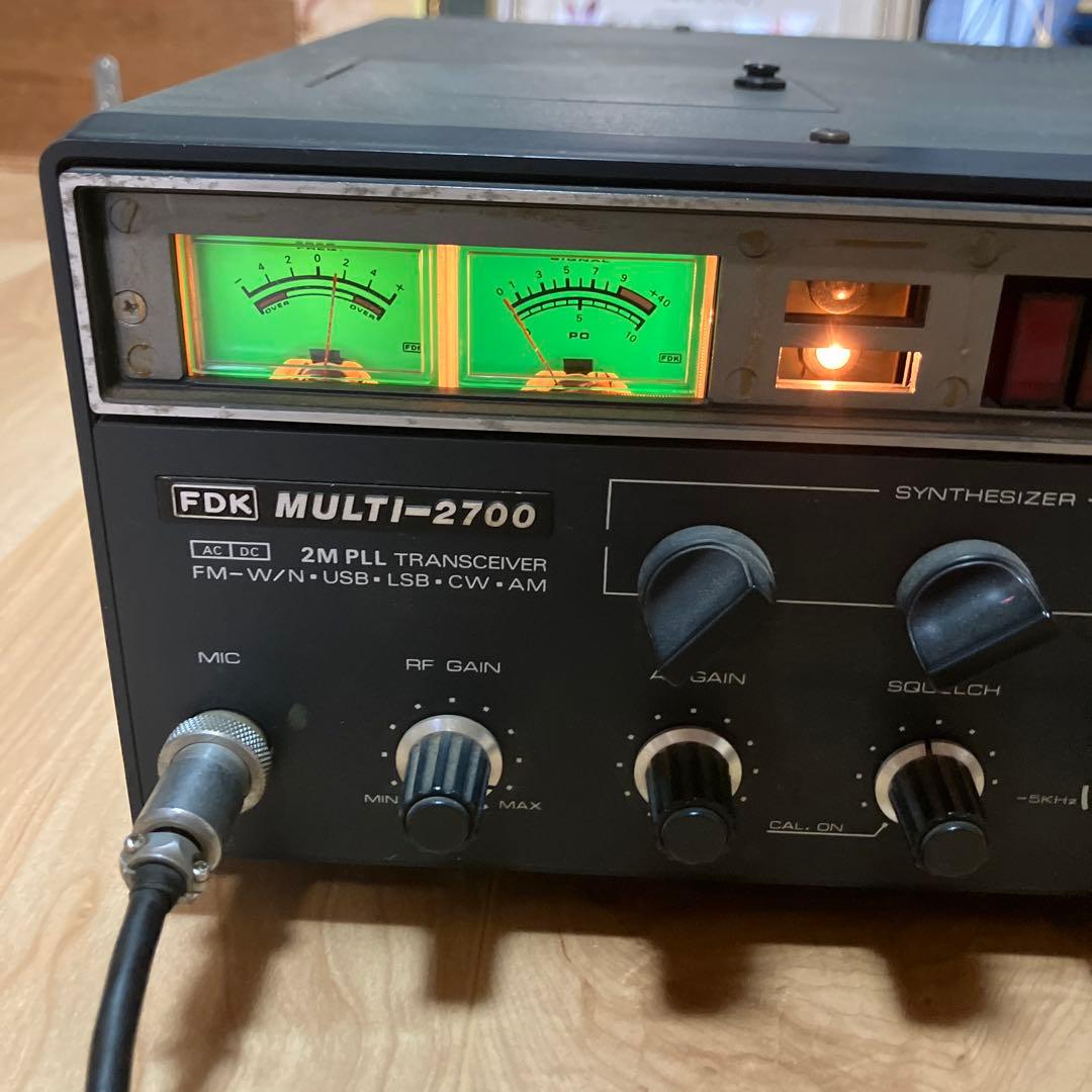 FDK MULTI-2700 2M PLLトランシーバー