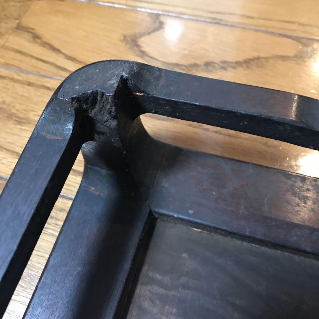 花台、杢目天板